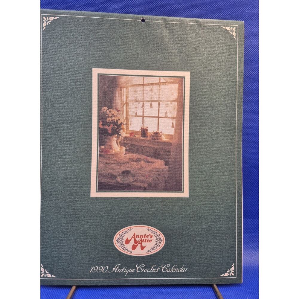Annie's Closet 1990 Antique Crochet Calendar